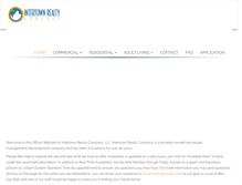 Tablet Screenshot of intertownrealty.com